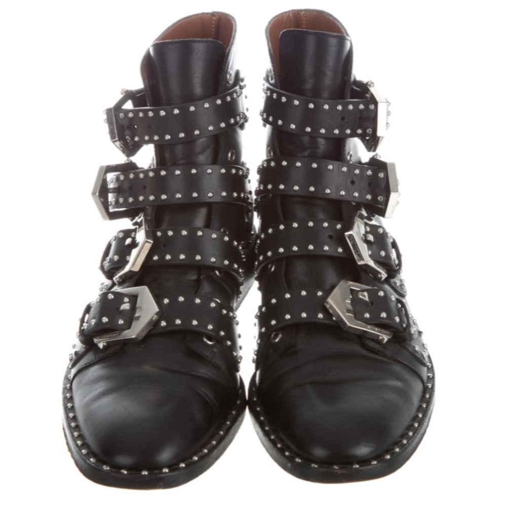 Givenchy Elegant Leather Ankle Boots - Picture 4 of 7